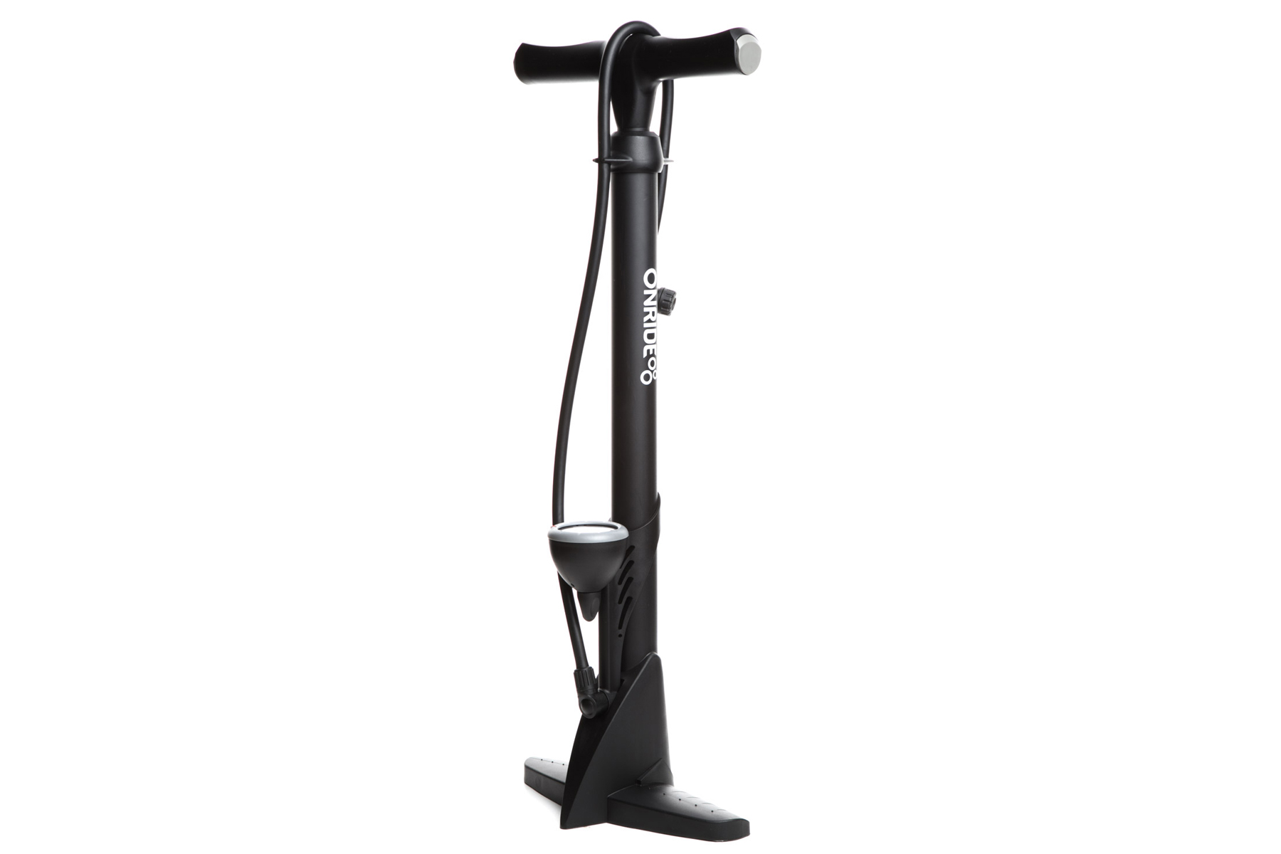 Насос підлоговий ONRIDE AirMagic пластиковий, з манометром макс.тиск 160 PSI голівка під FV/AV