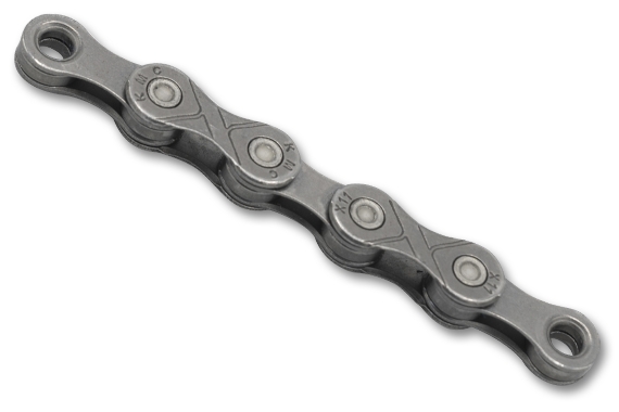 Ланцюг KMC X11 Grey 11 швидкостей 118 ланок сірий + замок