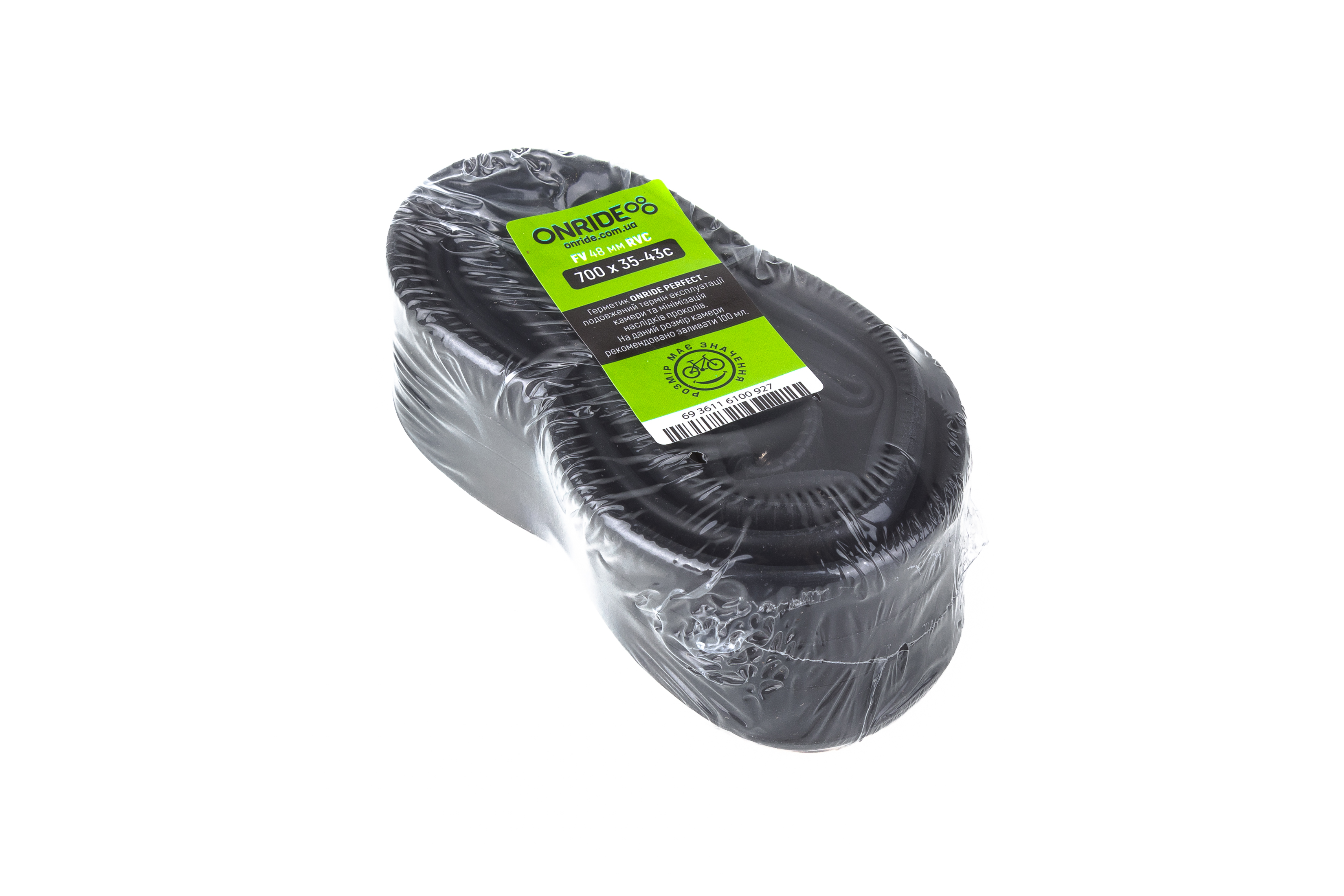 Камера ONRIDE Classic 700x35-43c FV 48 RVC - разборный ниппель (polybag)