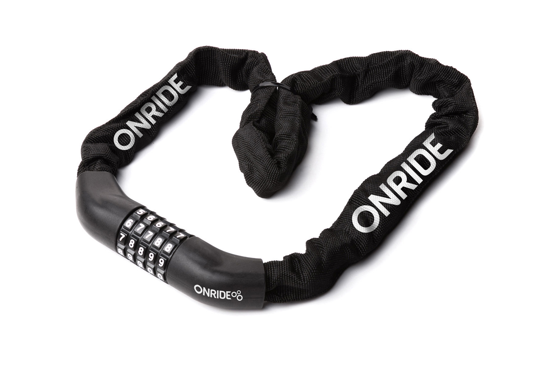 Замок ONRIDE Tie Code 30 цепной кодовый 6x1000 мм