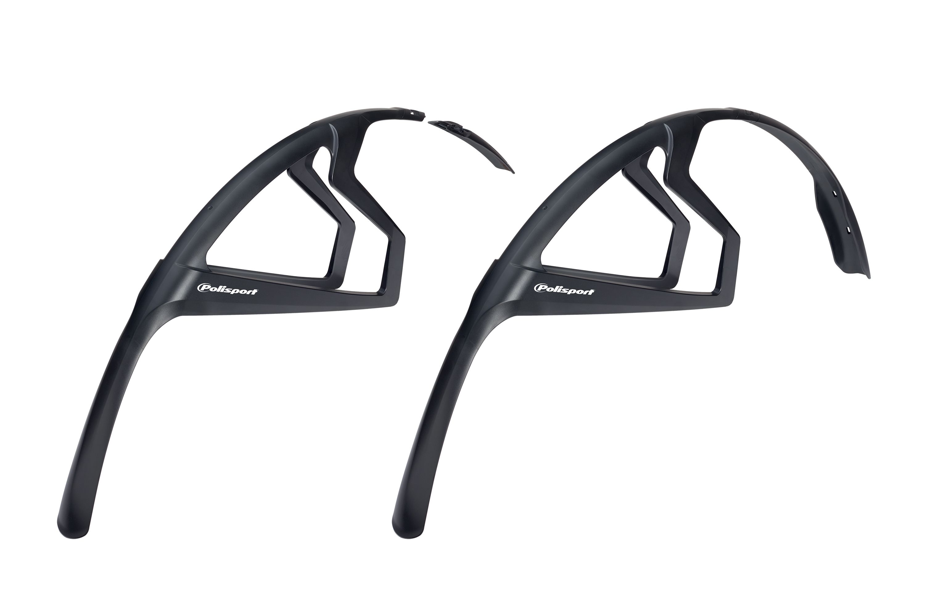 Комплект крил POLISPORT R-MUD ROAD 28 (32 мм) чорний 