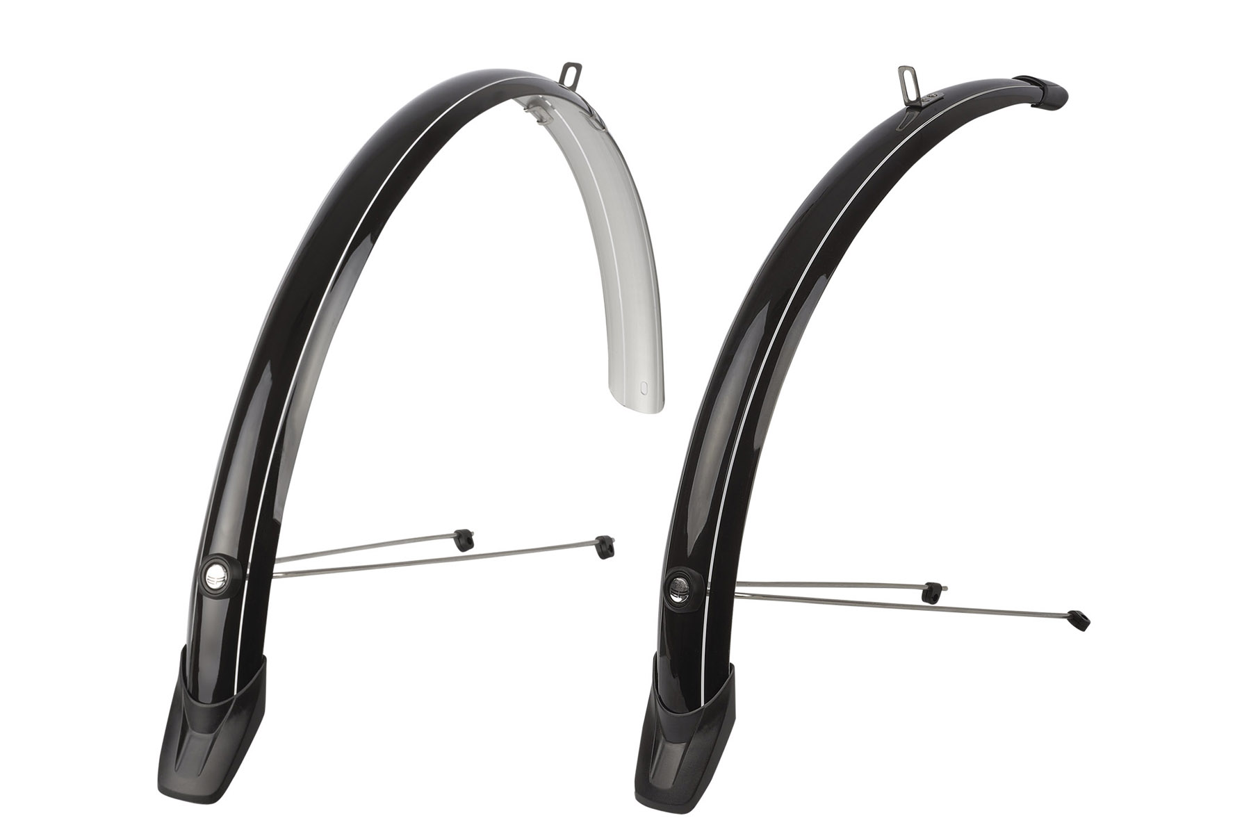 Комплект крил POLISPORT Towny 28 (46 мм) CITY/TRECKING чорний