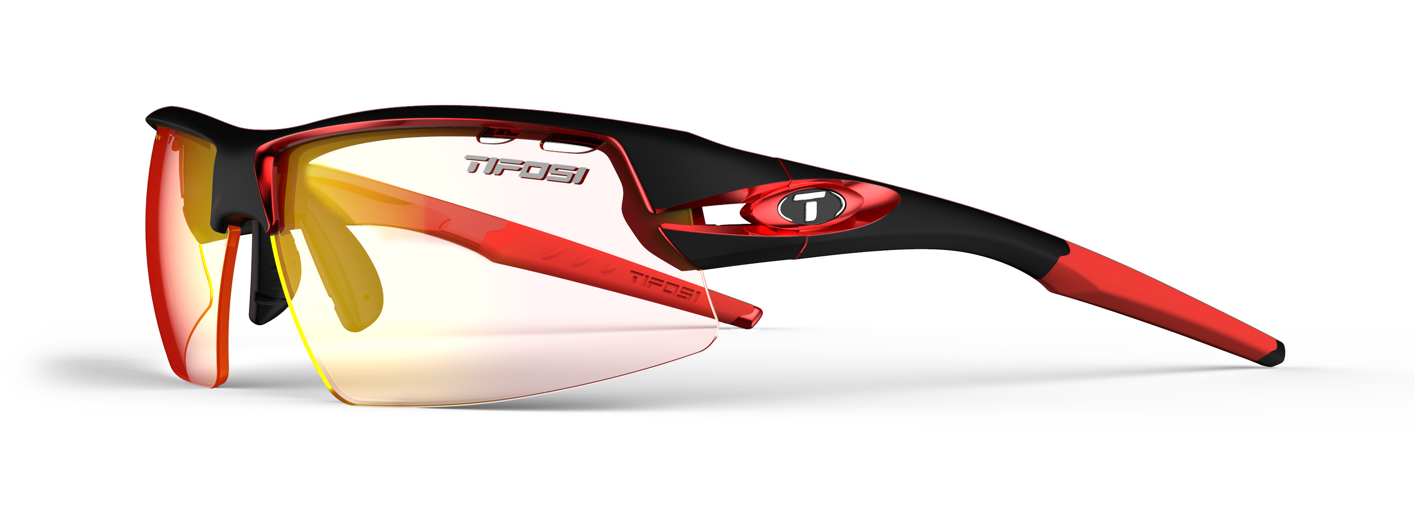 Очки Tifosi Crit Black/Red, линзы Clarion Red Fototec (64-14%)