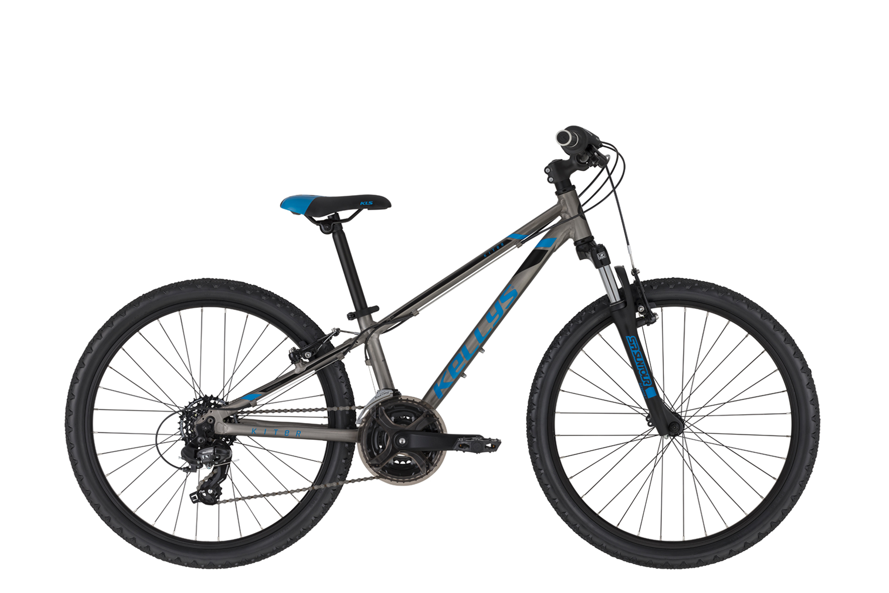 Велосипед Kellys Kiter 50 Titanium Blue 11 24
