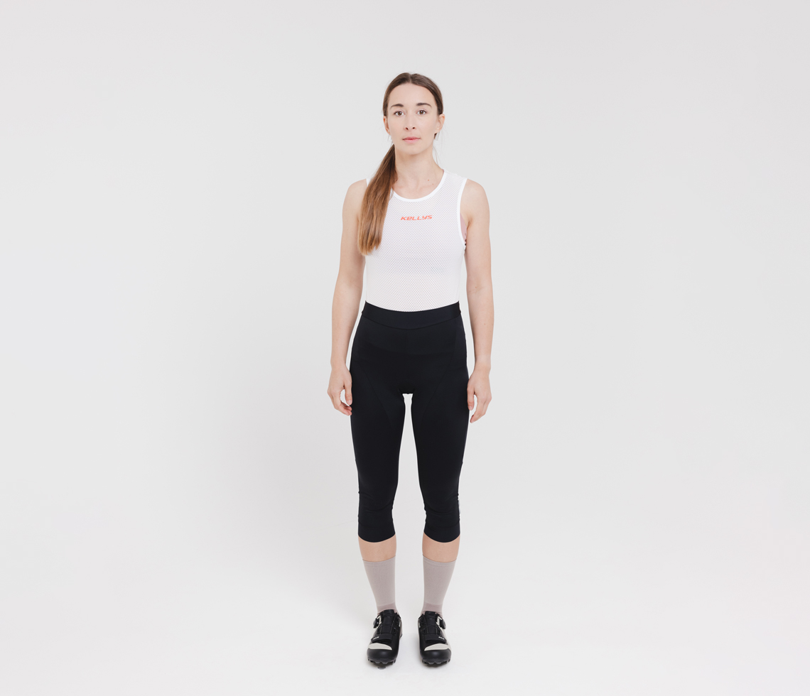 Велотруси жіночі без лямок з памперсом KLS Maddie 3 3/4 чорний S