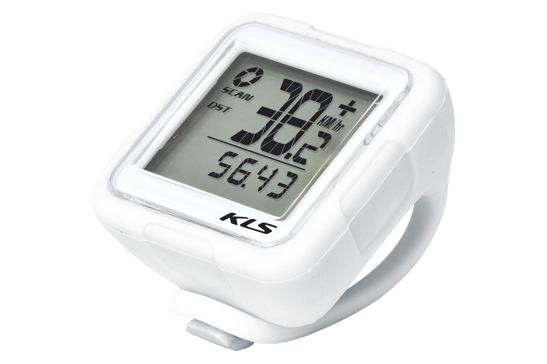 Велокомп'ютер бездротовий KLS Reflex WL 14-функцій білий