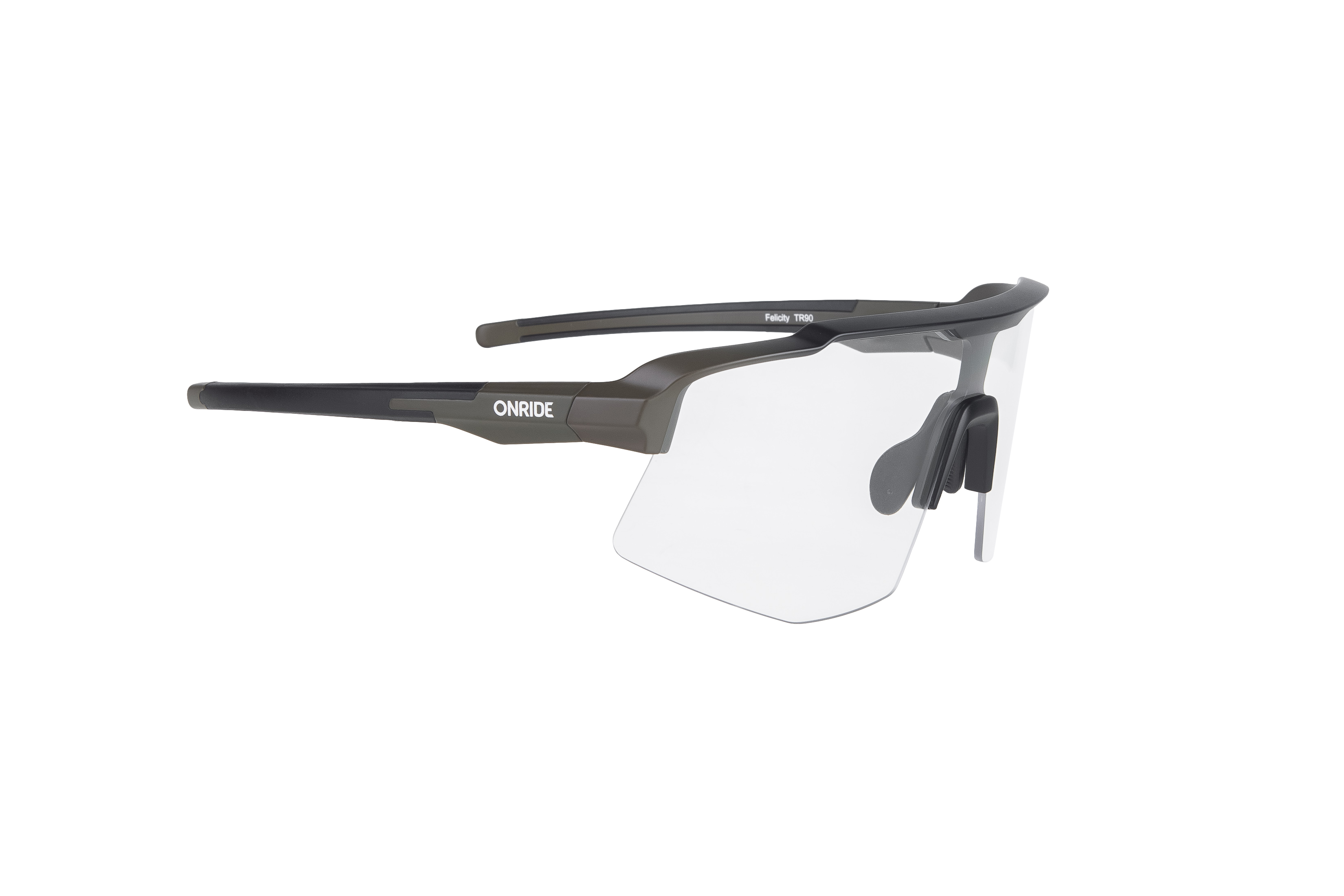 Очки ONRIDE Felicity с линзой Clear (100%) кат. 0 коричневый из техн. Anti fog