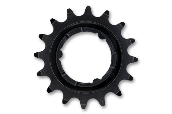 Зірка задня KMC Shimano Narrow 16T чорна 3/32