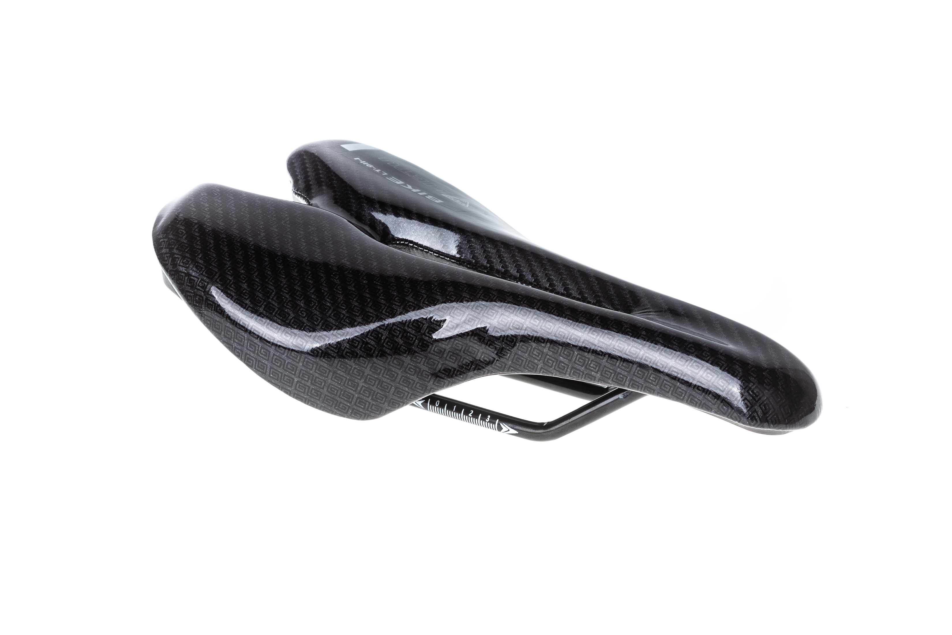 Сідло TW SD-911TWL з отвором та вбудованим світлом 260х160 мм чорне