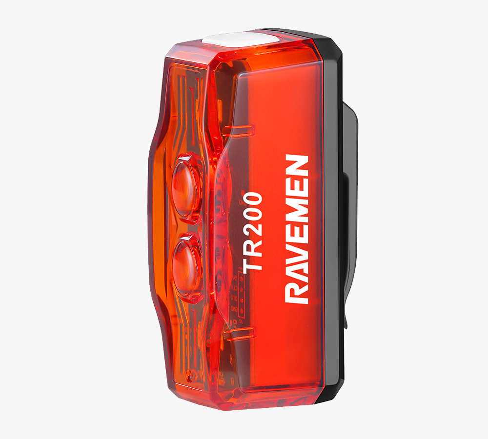 Заднє світло Ravemen TR200 (200 lm, 800 mAh) з датчиком руху