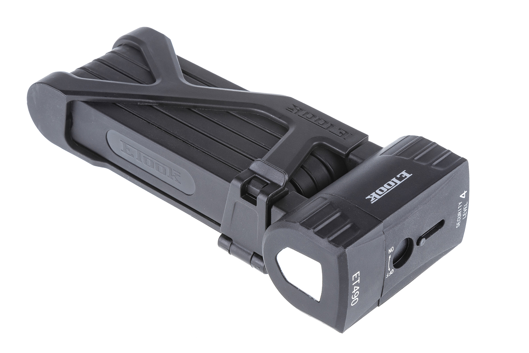 Велозамок ETOOK ET490S 5х750 мм фолдинговый черный