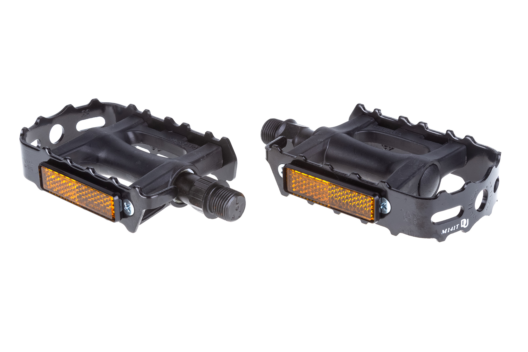 Педалі Wellgo M141DU, пластик (105,3x63) полімерні (DU), чорний