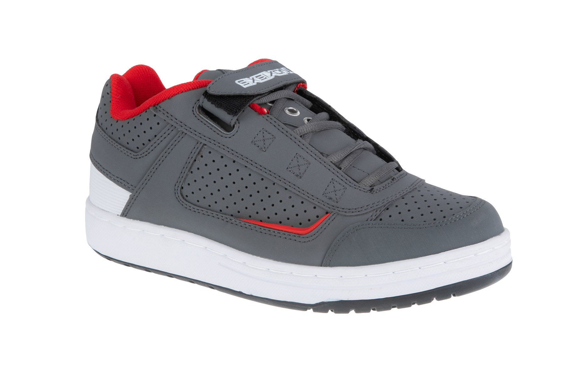 Велосипедная обувь SixSixOne Filter SPD, Серый/Красный, US 11 / EU 44.5