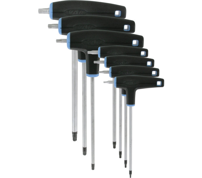 Набор ключей VAR Torx CL-18200-07/40, 7шт