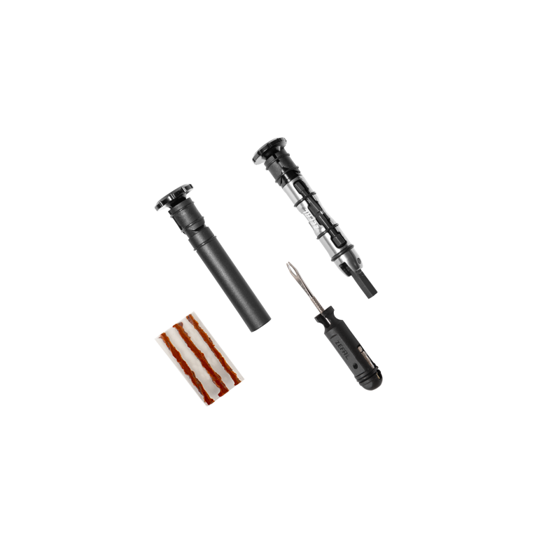 Заглушки руля с инструментом и комплектом по ремонту бескамерки Zefal Z BAR TOOL