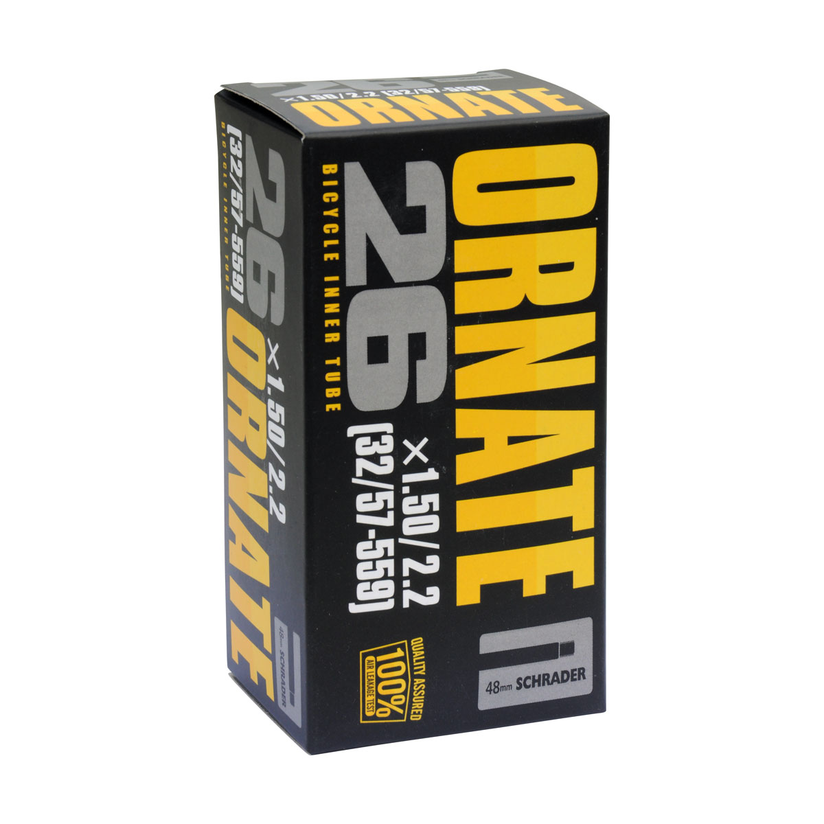 Камера Longus/Chaoyang 26x1,5/2,20 AV (Schrader) 48 мм ORNATE, бутил