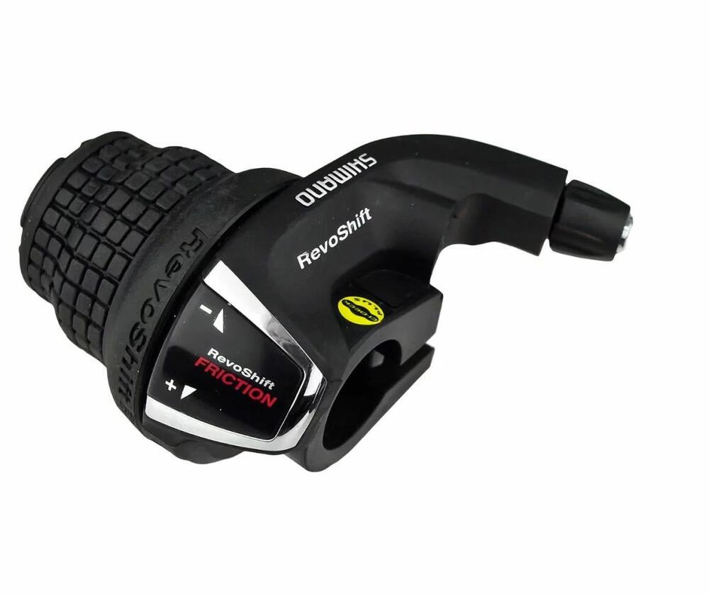Шифтер Shimano RevoShift, SL-RS35 левый 3-быстрый. (без индексов) трос 1800мм ОЭМ