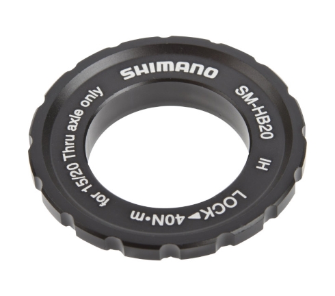 Стопорне кільце LOCK RING, Shimano SM-HB20, зовн. монтаж вісь 12/15/20мм THRU AXLE (OEM)
