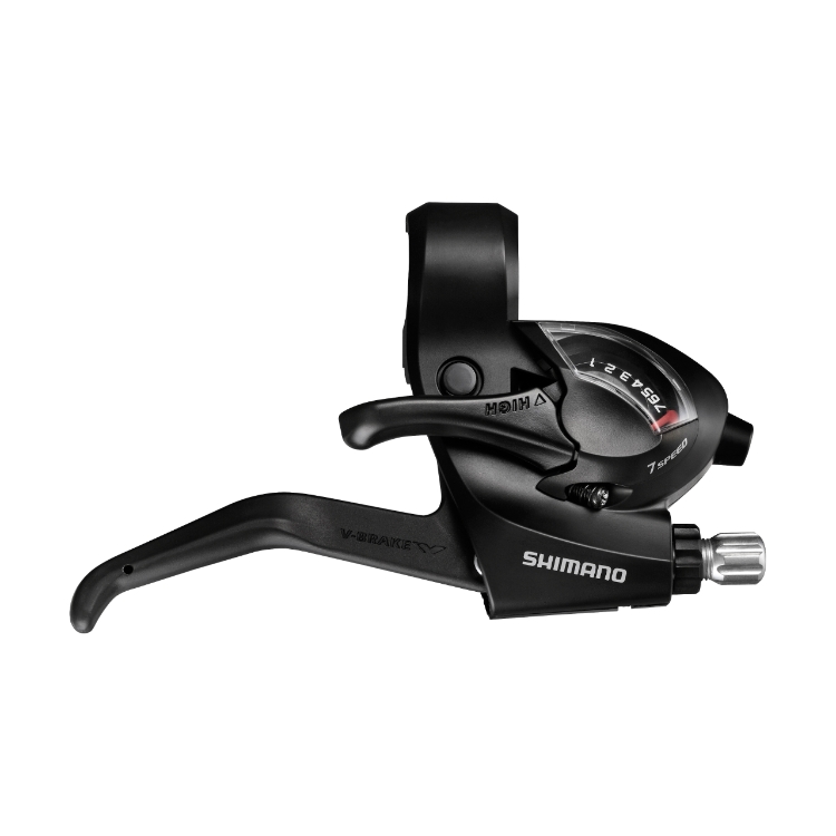 Тормоз ручка/шифтер Shimano ST-EF41 правый 7-шв, трос 2400мм, черный ОЭМ