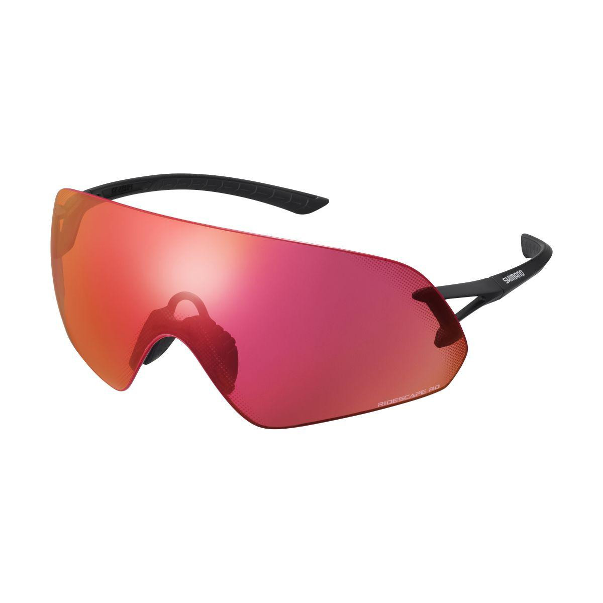 Очки SHIMANO AEROLITE P RIDESCAPE ROAD, красный металлик