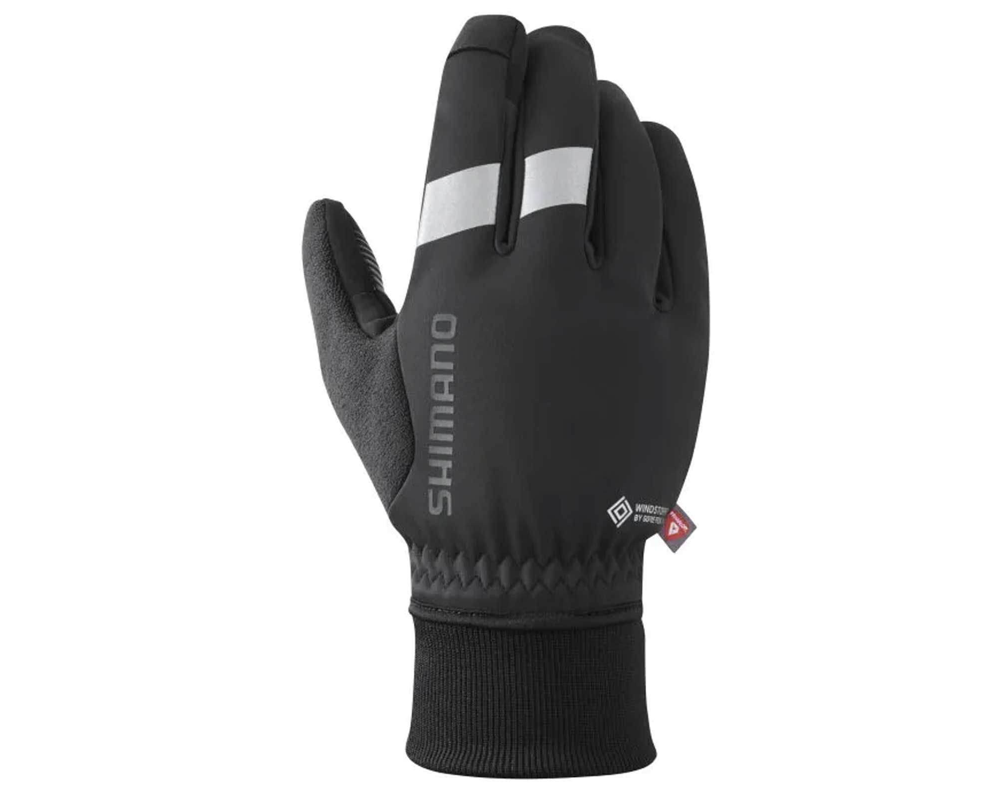 Рукавички Shimano Windstopper Primaloft чорні розм. L