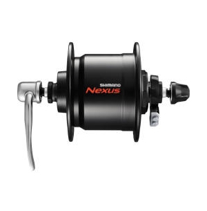 Втулка задняя Shimano, Динамо- DH-C3000-3N-QR, NEXUS, 6V 3.0W, OLD:100MM, QR эксцентр, W/SM-DH10, черный,9x100 QR, насыпной, 100 мм,эксцентрик, 32H