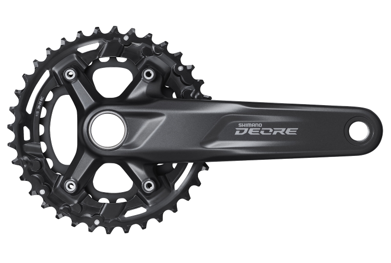 Шатуни Shimano FC-M5100-2 DEORE, інтегрована вісь, 175мм 36x26 11-шв. CL-51.8мм без каретки