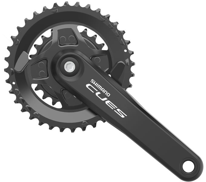 Шатуны Shimano FC-U4000-2B, CUES, 170мм 36х22с 9-11-шв. с винтами
