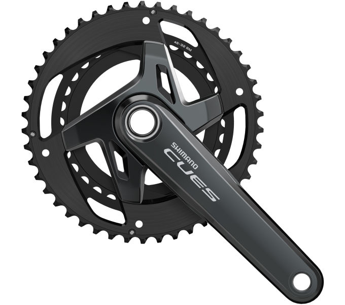 Шатуни Shimano FC-U8000-1, CUES, інтегрована вісь, 170мм, 46X32з, 9-11-шв.