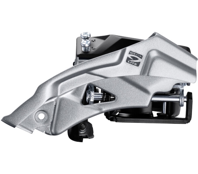Переключатель передний Shimano FD-M2000 ALTUS 3X9, TOP-SWING, 34,9/31,8/28,6мм адаптер, универсальная тяга, для 40зуб.