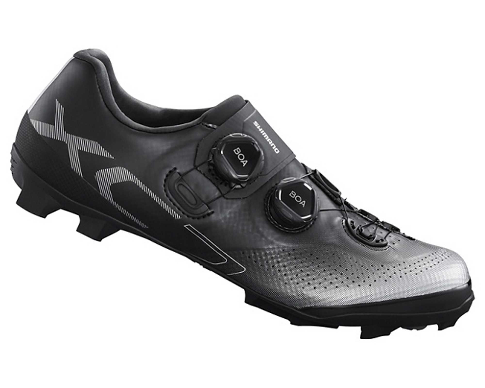 Велообувь Shimano XC702 с широкой колодкой черная, разм. EU45