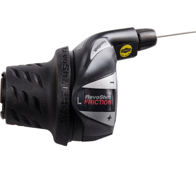 Шифтер Shimano RevoShift, SL-RS36 левый 3-быстрый. (без индексов), трос