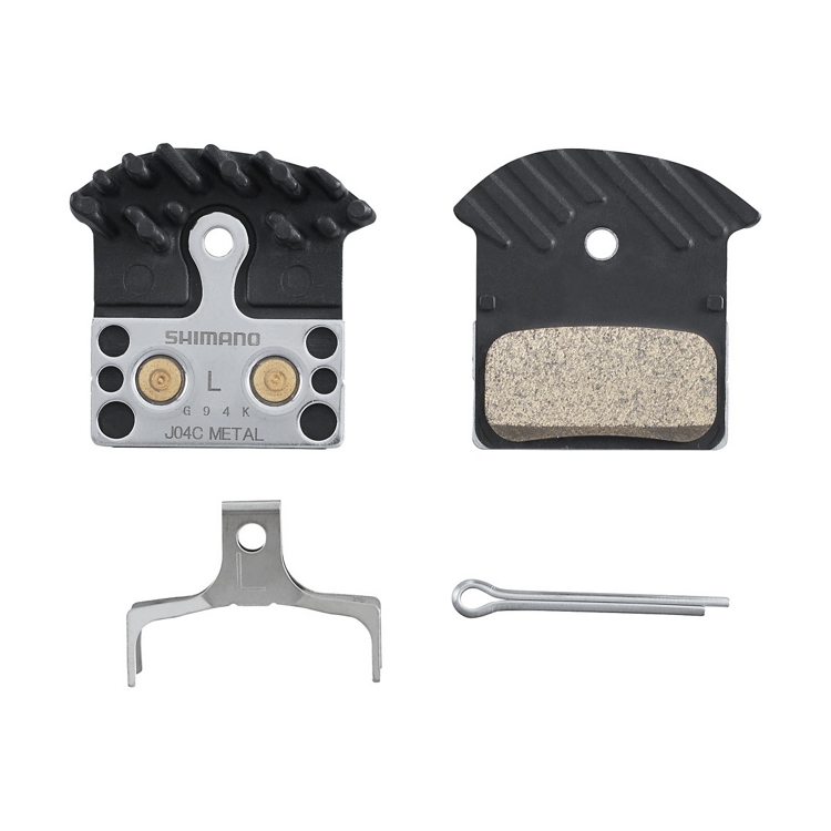 Тормозные колодки J04C + радиатор XTR/XT/SLX/ALFINE/SHIMANO, металл
