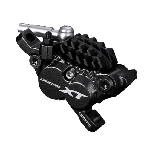 Каліпер гідравл диск гальм SHIMANO BR-M8020 Deore XT, монтаж РМ160мм, колодка H01A/Fin полімер