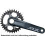 Шатуны Shimano FC-M7120-1 SLX Boost, Hollowtech II 165мм, 36Х26, CL-51,8мм без каретки