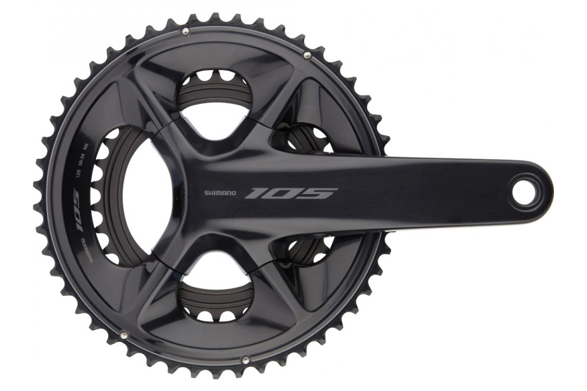 Шатуни Shimano FC-R7100 105, Hollowtech II 172.5мм 50Х34, 12-шв, без каретки