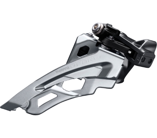 Переключатель передний Shimano FD-M6000-L, DEORE 3X10, LOW CLAMP, SIDE SWING, FRONT-PULL хомут