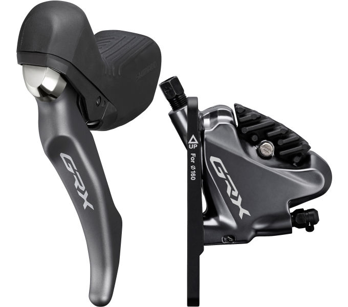 Тормоз гидравл диск Shimano RX810 GRX, передний (левая тормозная ручка BL-RX810, калипер, гидролиния 1000мм)