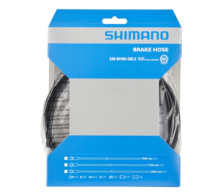 Гидролиния Shimano SAINT SM-BH90-SBLS для дисков тормозов, 1700мм