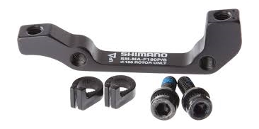 Адаптер для диск гальм Shimano, передній SM-MA-F180P/S, 180мм, International Standard