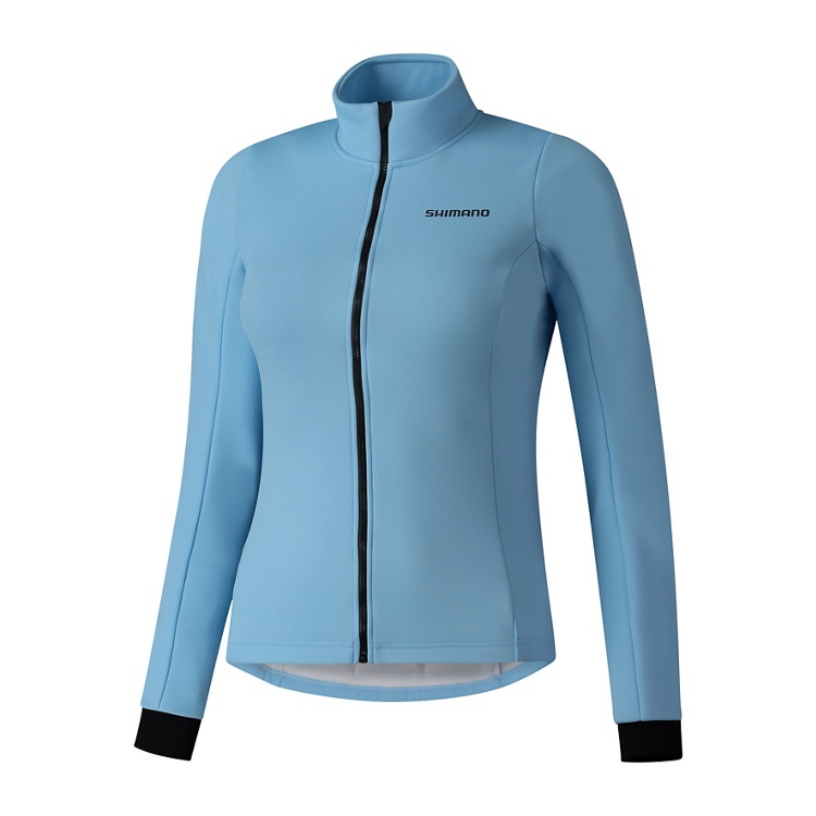 Велокуртка женская Shimano Element, голубая, разм. XS