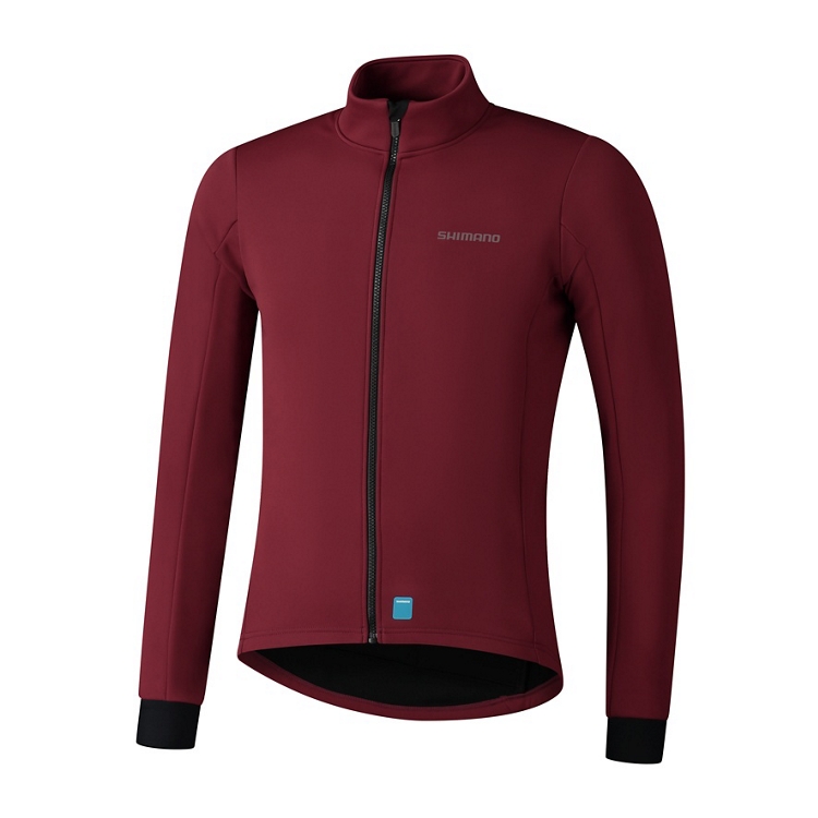 Велокуртка Shimano ELEMENT, бордовая, разм. L