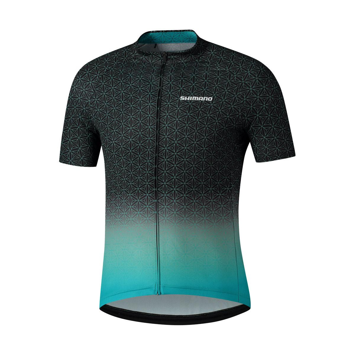 Велоджерси Shimano TEAM 3, черно-зеленое, разм. XL