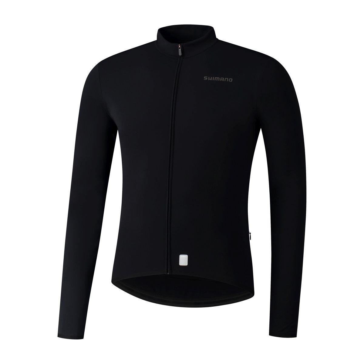 Велоджерсі Shimano VERTEX THERMAL LONG утеплене, чорне, розм. L