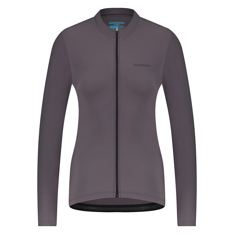Велоджерси женское Shimano Element long sleeves, серое, разм. S