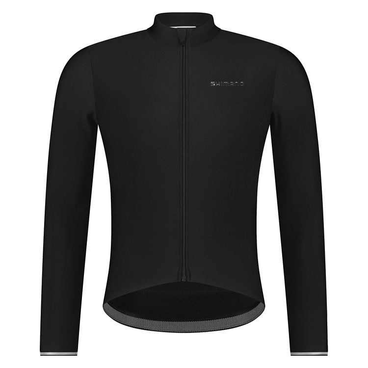 Велоджерси Shimano Stile long sleeves утепленное, черное, разм. S