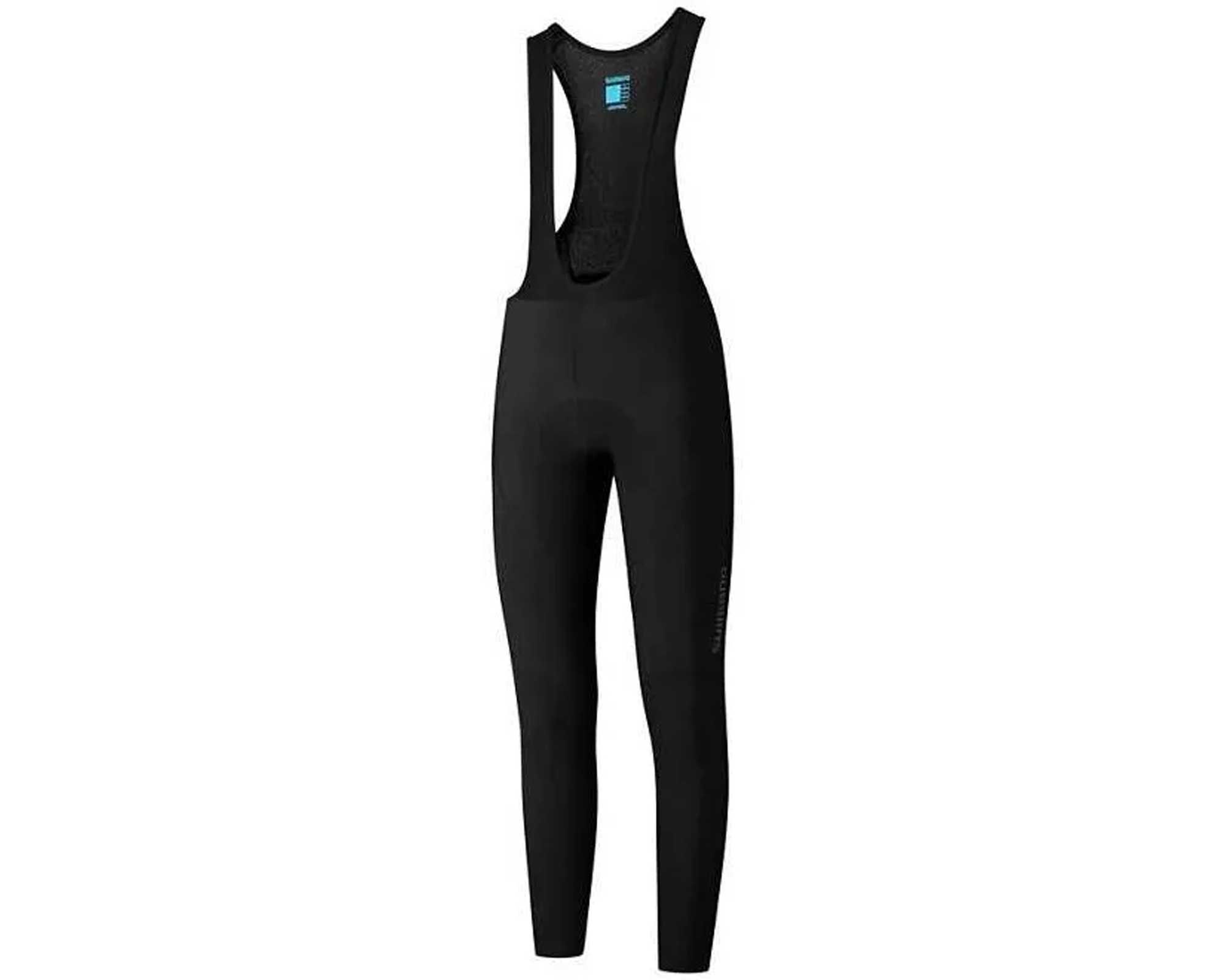 Велорейтузи Shimano Element з лямками, без лайнера, чорні, розм. XXL