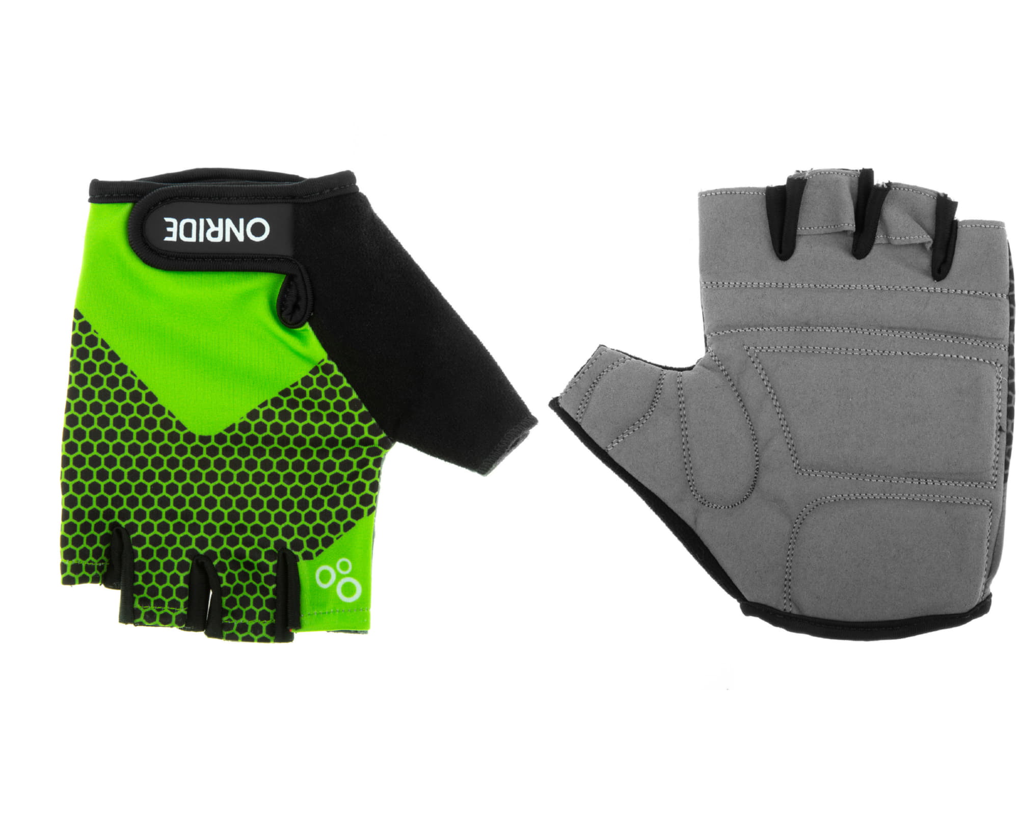 Рукавички ONRIDE TID 20 колір Зелений/Чорний розмір XS