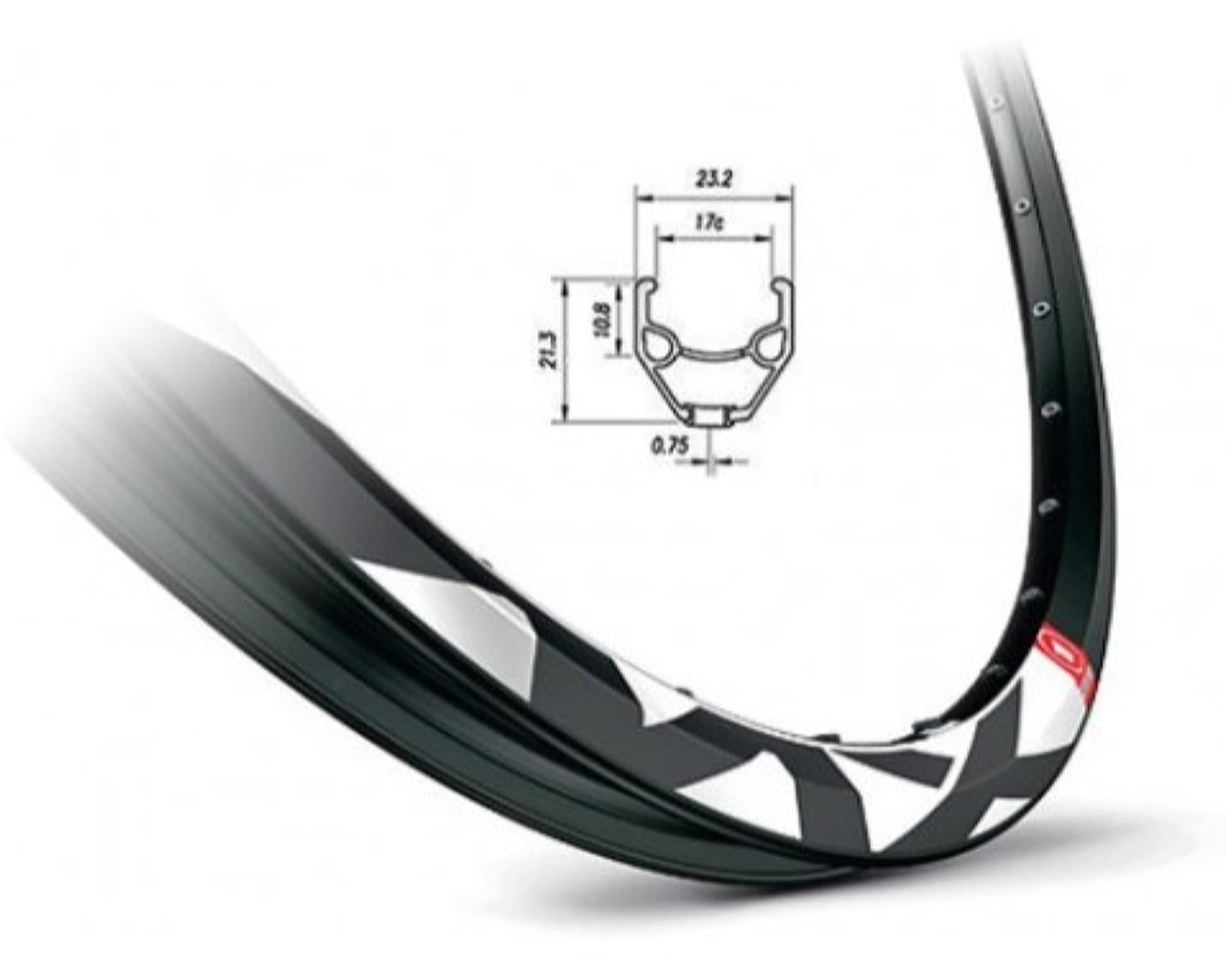 Обід Mach1 MX DISC 26 36 отв, для диск. торм, чорний, AV 520гр.