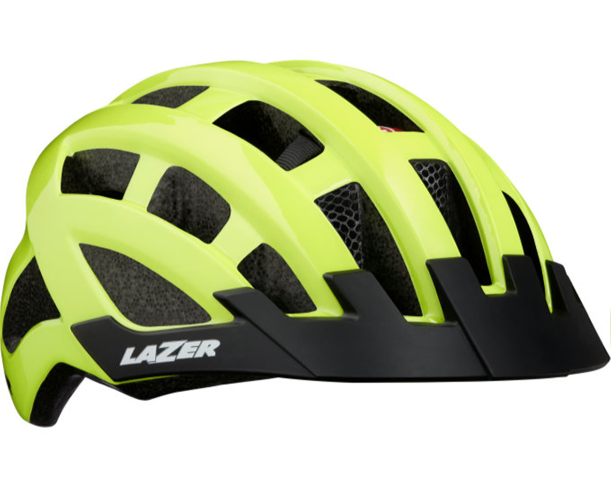 Шолом LAZER Compact dxl, неоново-жовтий